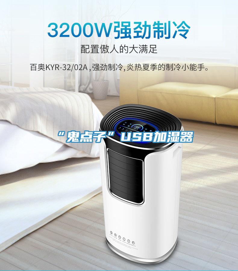 “鬼点子”USB加湿器